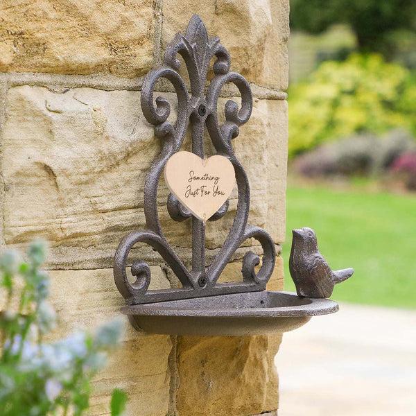 dibor Personalised Garden Wall Bird Feeder