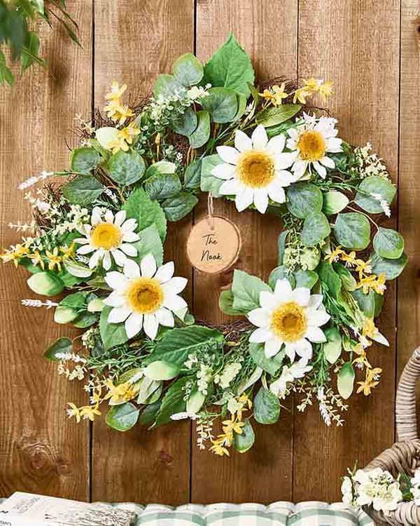 dibor Personalised Gloriosa Sunflower Wreath 60cm