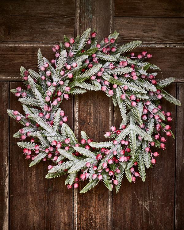 Dibor Personalised Hampton Frosted Berries Wreath