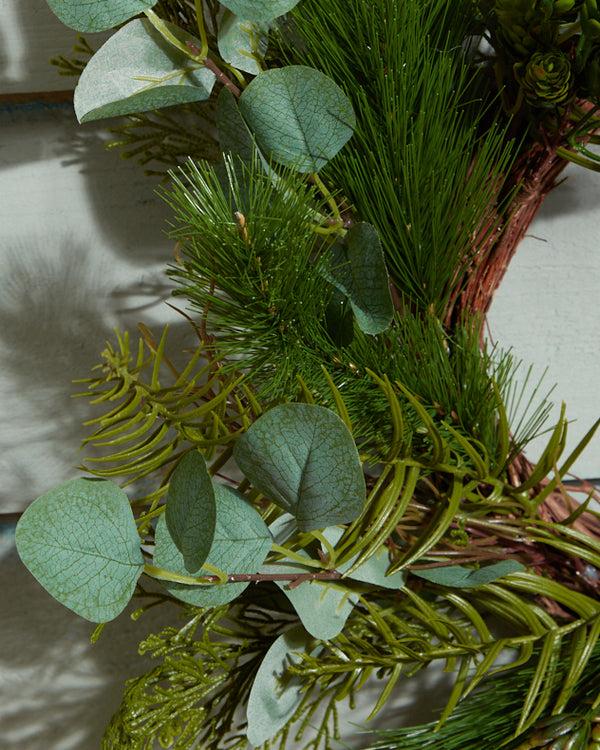 Dibor Personalised Hedgerow Wreath