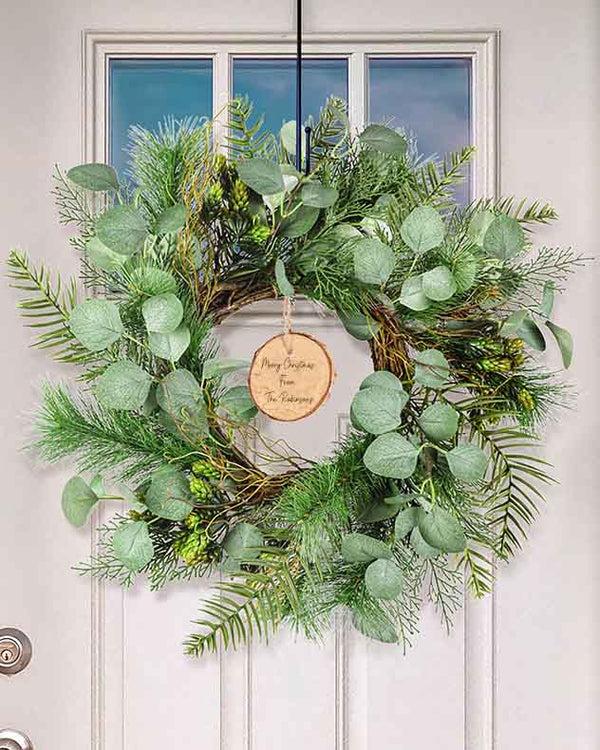 dibor Personalised Hedgerow Wreath
