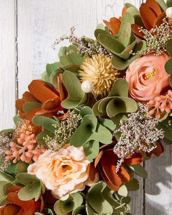 Dibor Personalised Kingsbridge Floral Wreath 38cm