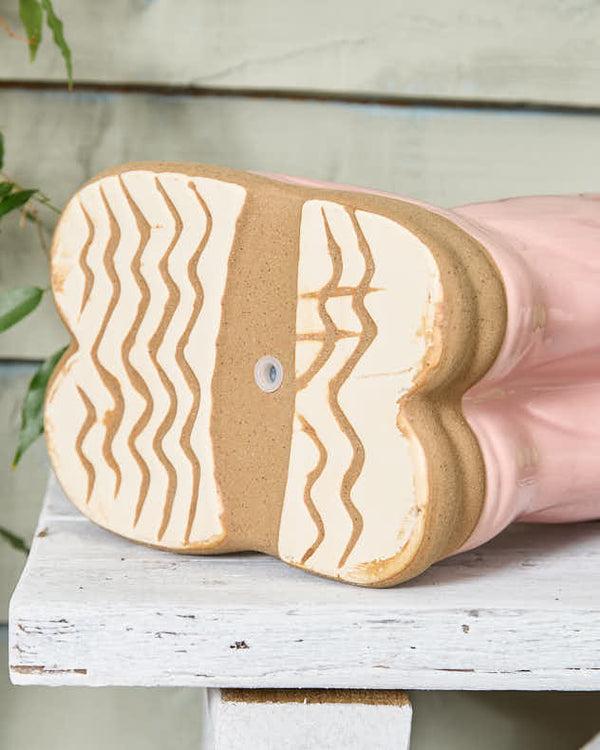 Dibor Personalised Large Pink Welly Planter