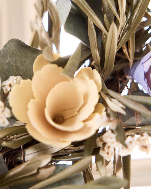 Dibor Personalised Litton Floral Wreath 46cm