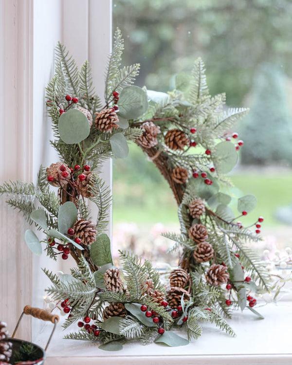 Dibor Personalised Mountain Spruce Wreath