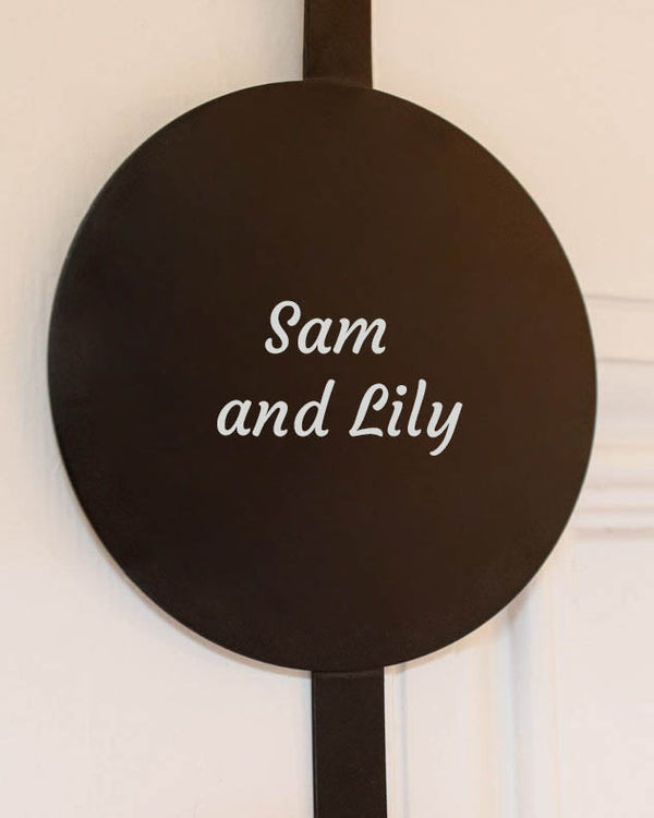 Dibor Personalised Over-the-Door Wreath Hanger