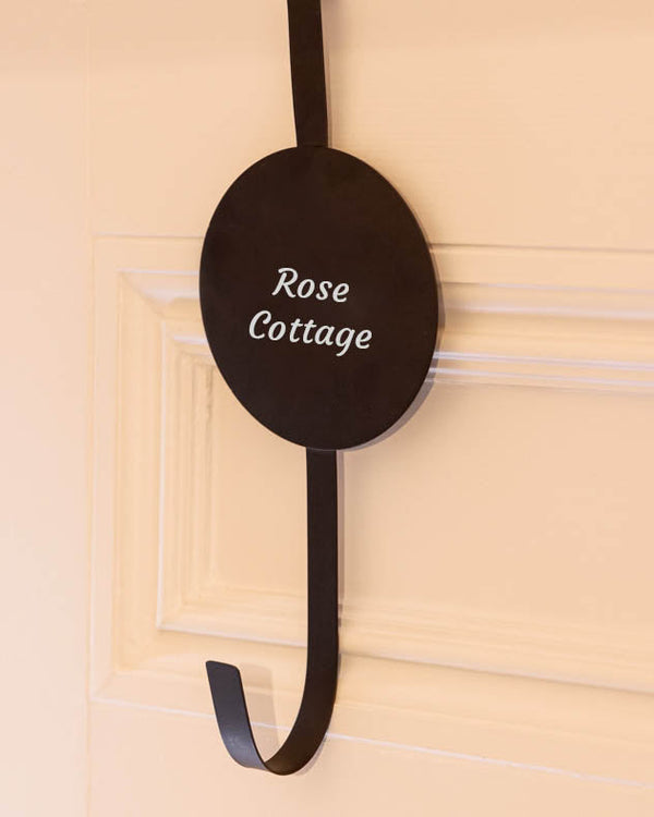 Dibor Personalised Over-the-Door Wreath Hanger