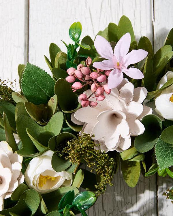 Dibor Personalised Sheringham Floral Wreath 34cm