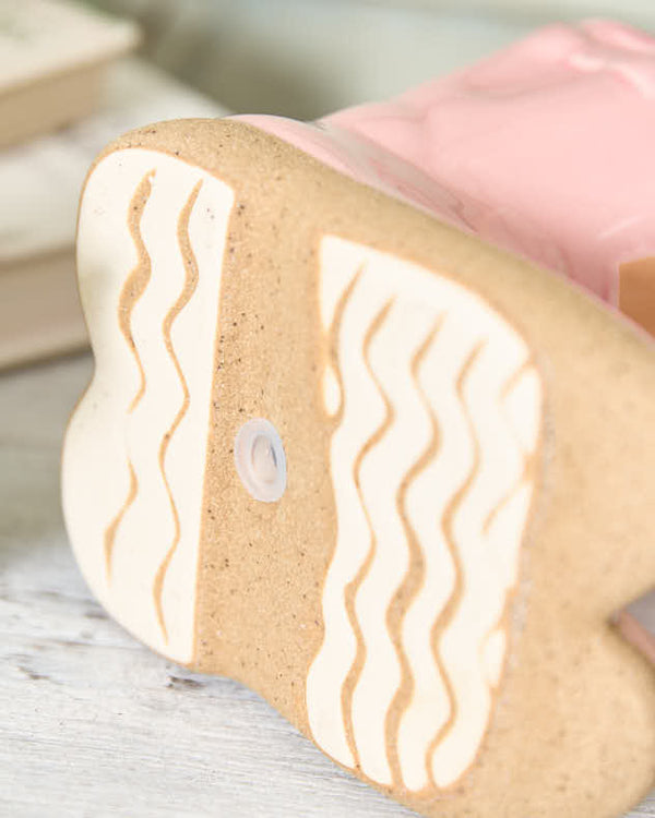 Dibor Personalised Small Pink Welly Planter