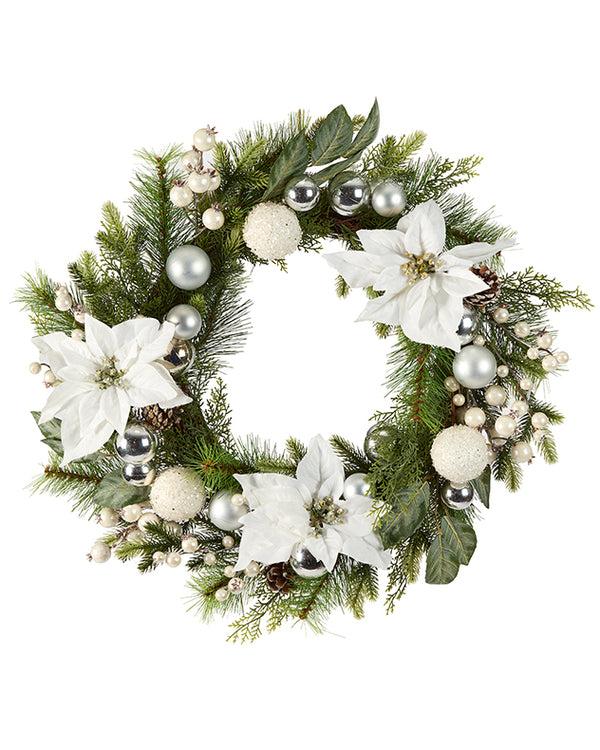 Dibor Personalised Valley Snowdrift Wreath
