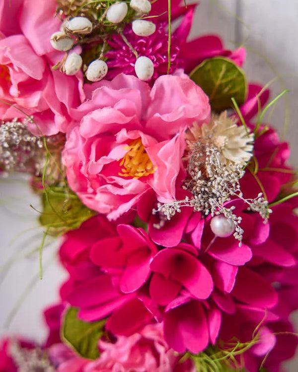 dibor Personalised Winthorpe Floral Wreath 32cm