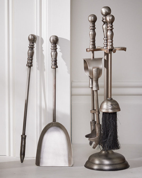 Dibor Pewter Fireside Companion Set