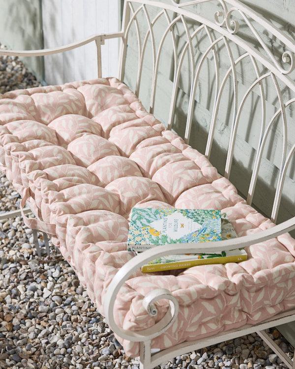 dibor Pink Leaf Cushion Collection