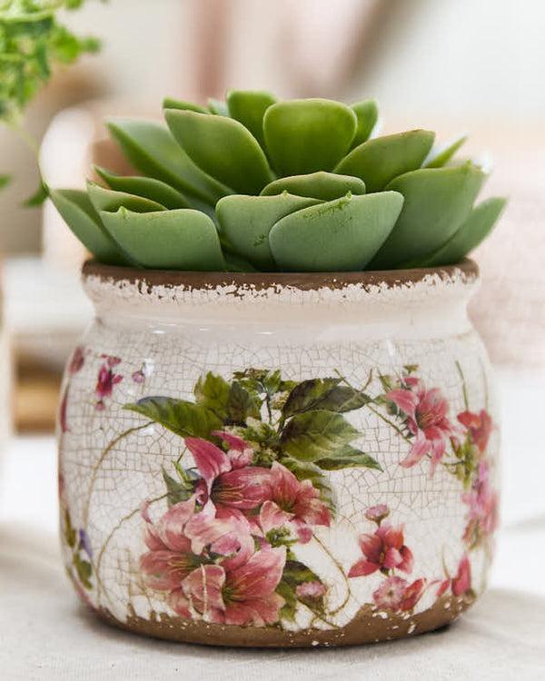 Dibor Pink Lily Planter
