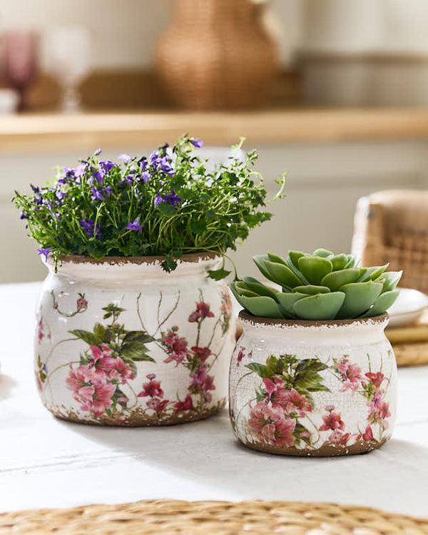 dibor Pink Lily Planter