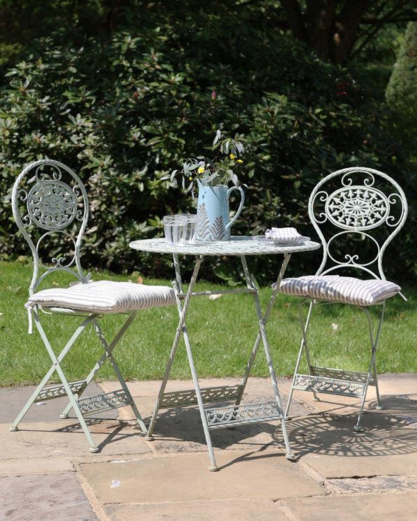 dibor Pistachio Green Garden Bistro Set