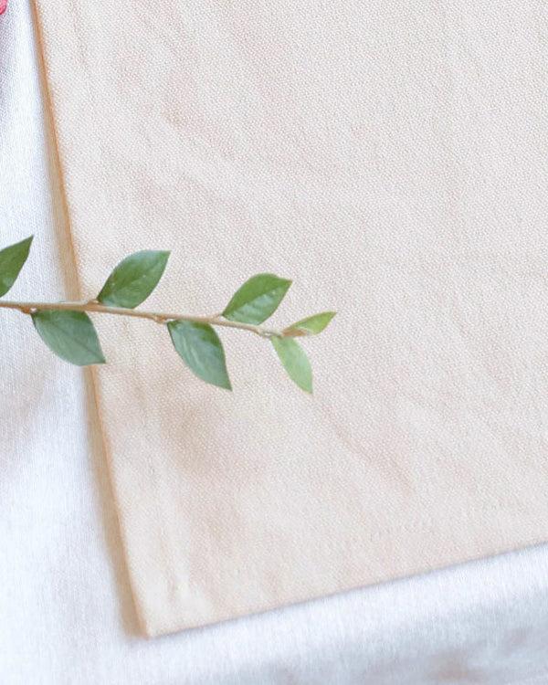 Dibor Plain Chambray Cotton Table Runner