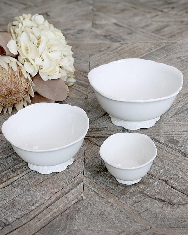 Dibor Portella White Tableware Collection
