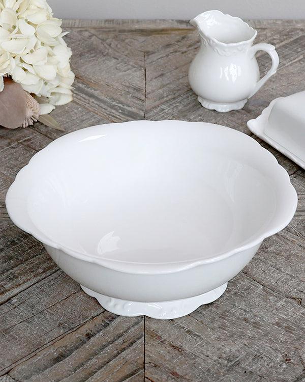 Dibor Portella White Tableware Collection