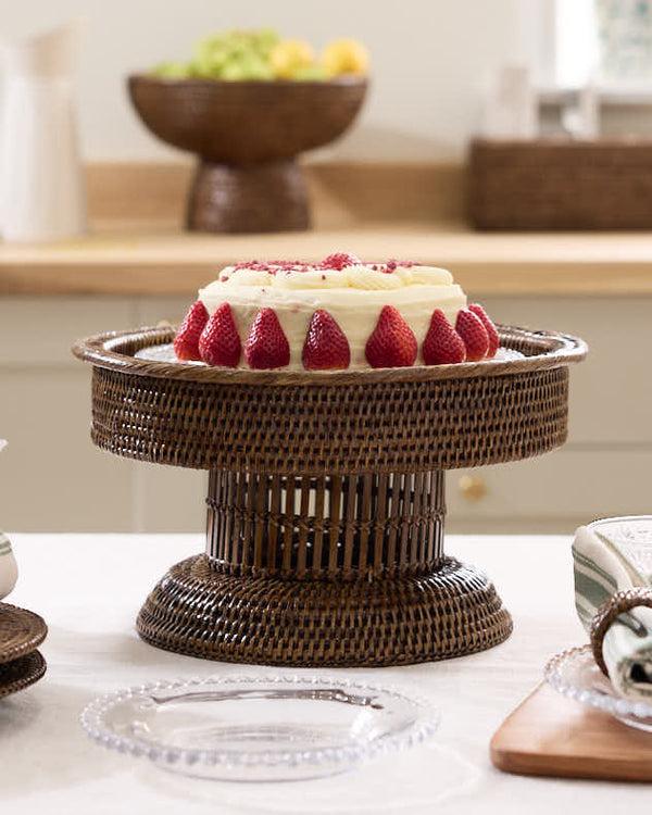 dibor Premium Natural Rattan Display Stand