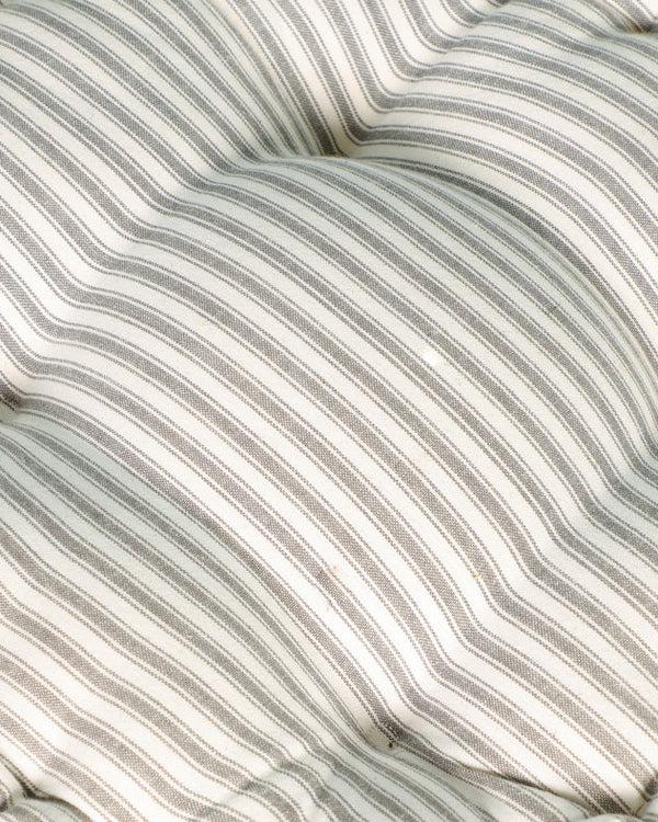 Dibor Pyreneés Grey Stripe Box Cushion 50cm