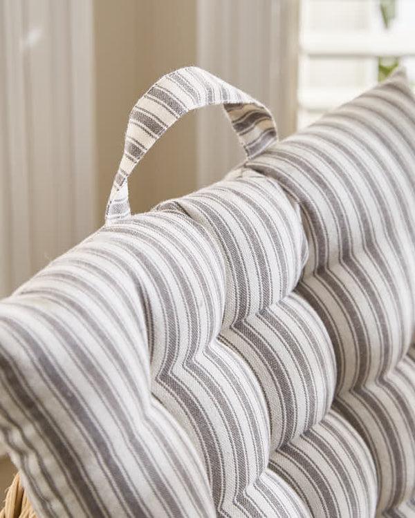 Dibor Pyreneés Grey Stripe Indoor Bench Mattress