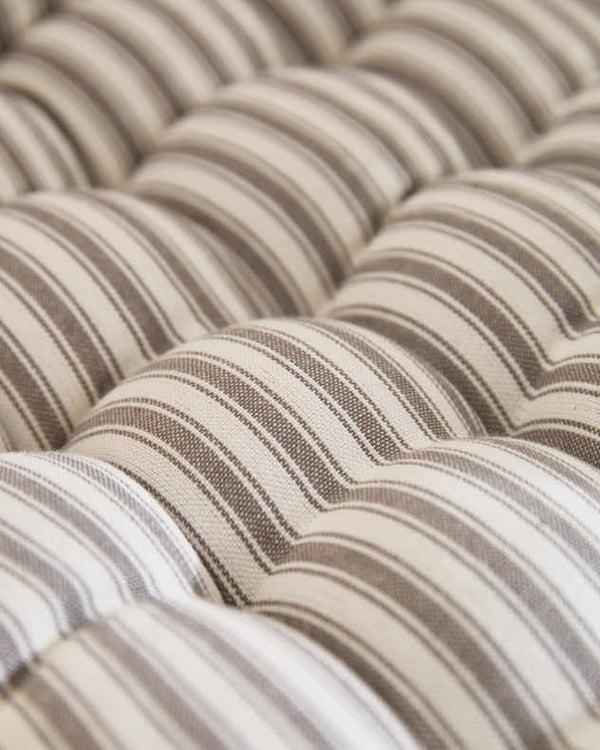 Dibor Pyreneés Grey Stripe Indoor Bench Mattress