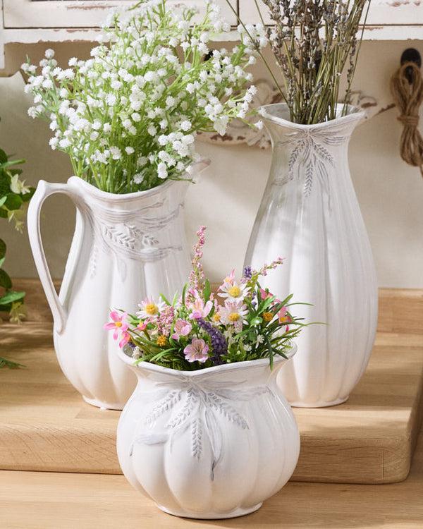 dibor Radway White Ceramic Collection