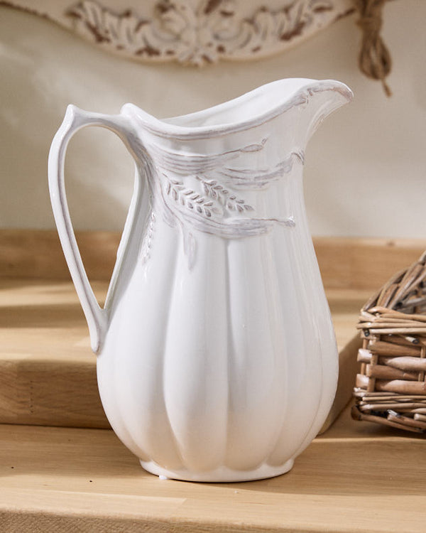 dibor Radway White Pitcher Jug Vase