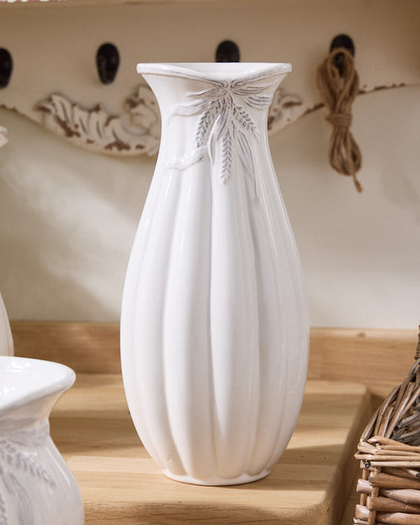 dibor Radway White Tall Vase