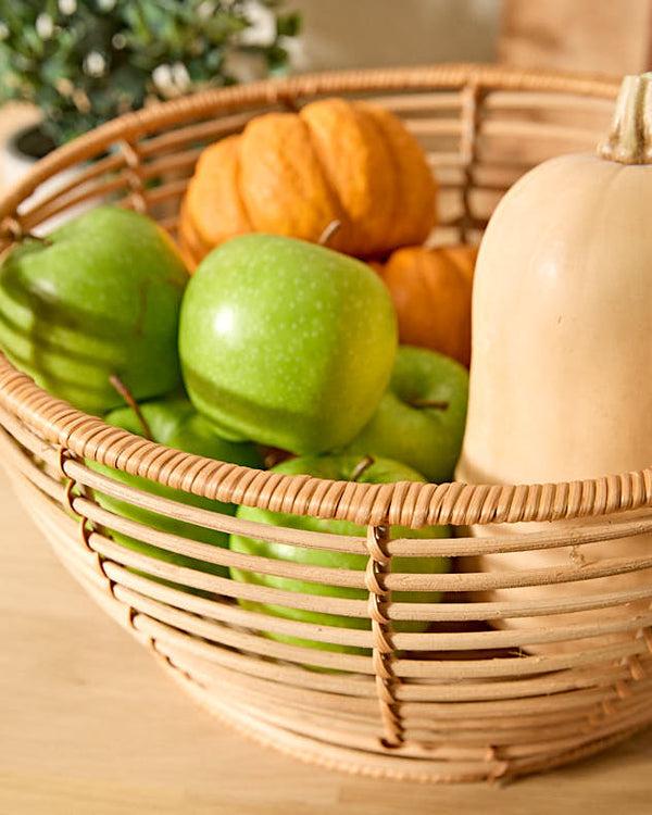 Dibor Rattan Fruit Bowl