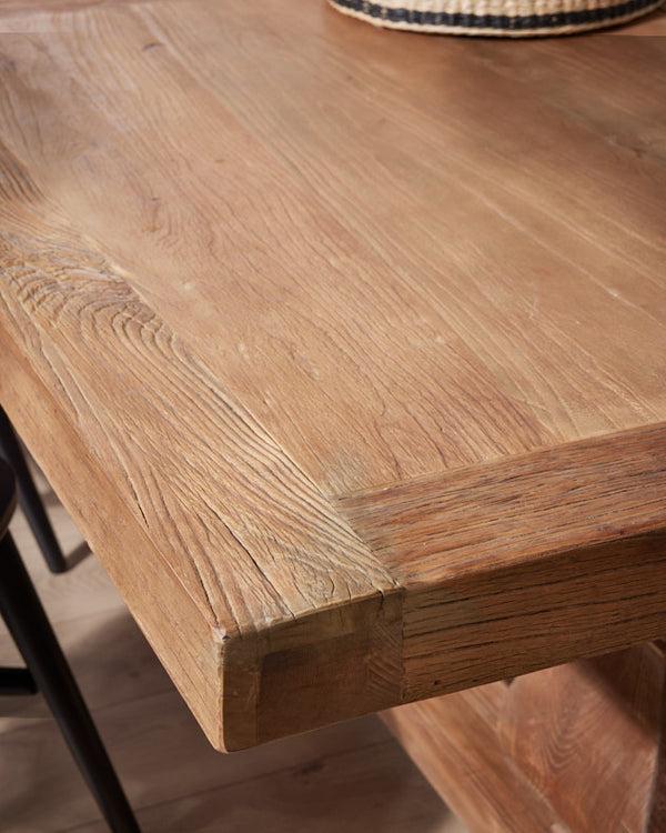 Dibor Reclaimed Elm Refectory Dining Table