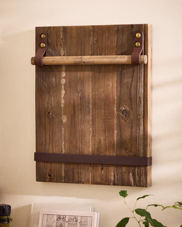 dibor Recycled Wood Kitchen Noticeboard