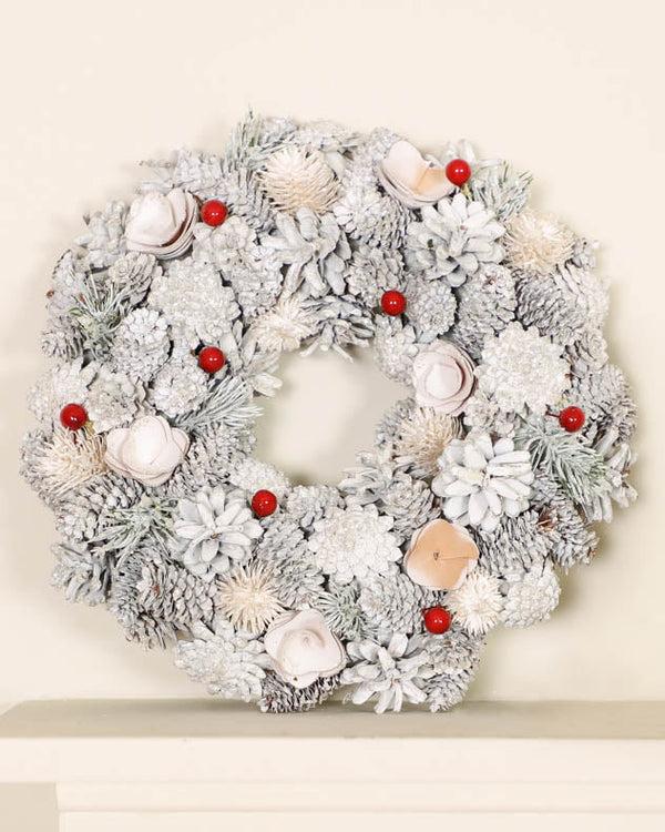 Dibor Red Velvet Berry Wreath 30cm