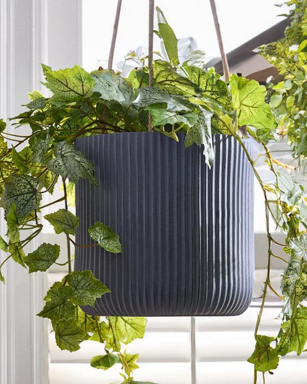 Dibor Roma Grey Hanging Planter Collection