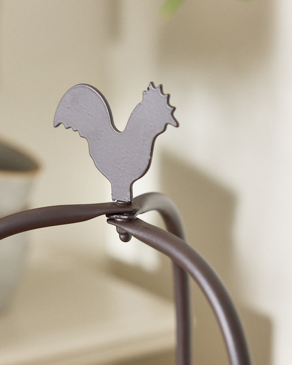 Dibor Rooster Standing Veg Rack