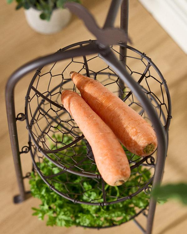 Dibor Rooster Standing Veg Rack