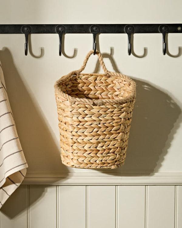 Dibor Rope Finish Hyacinth Wall Baskets