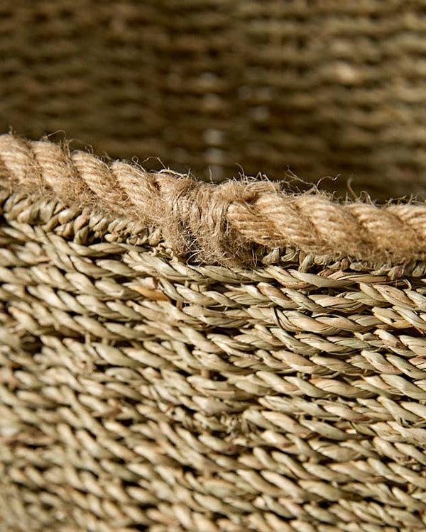 Dibor Rope Finish Seagrass Wall Baskets