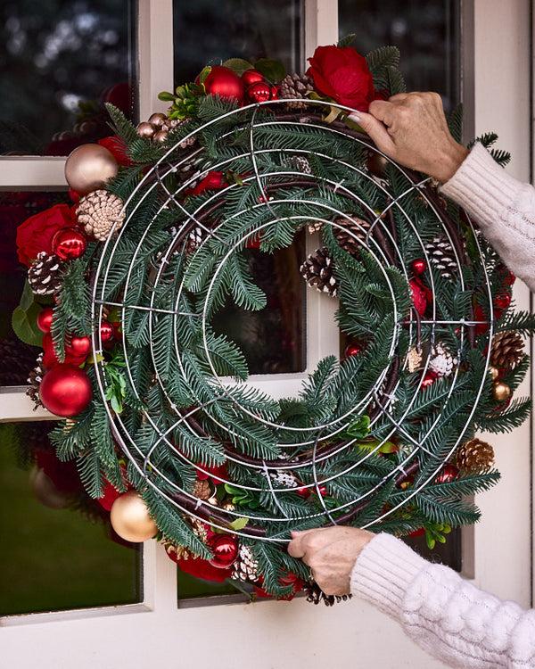 Dibor Rosebrook Pine Wreath 60cm