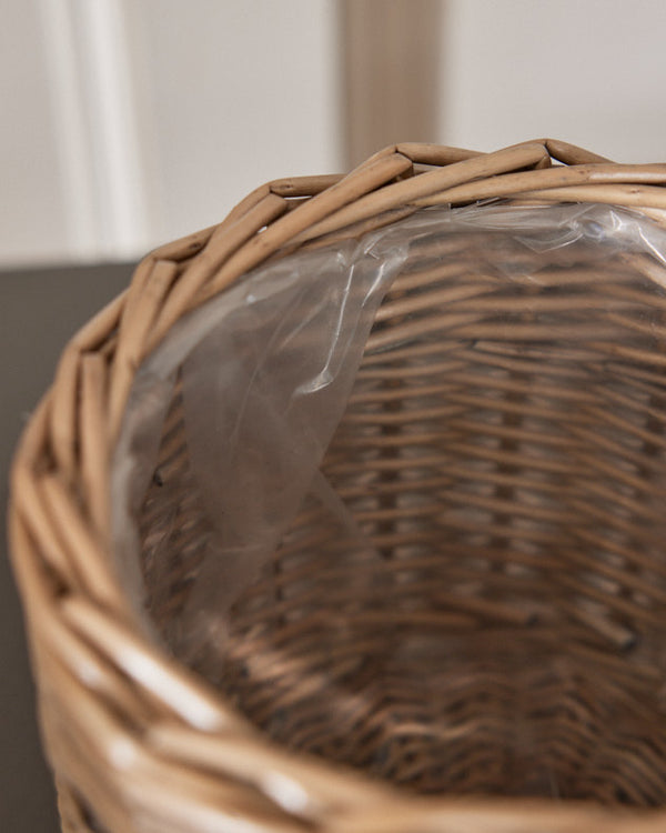 Dibor Round Wicker Planter Basket