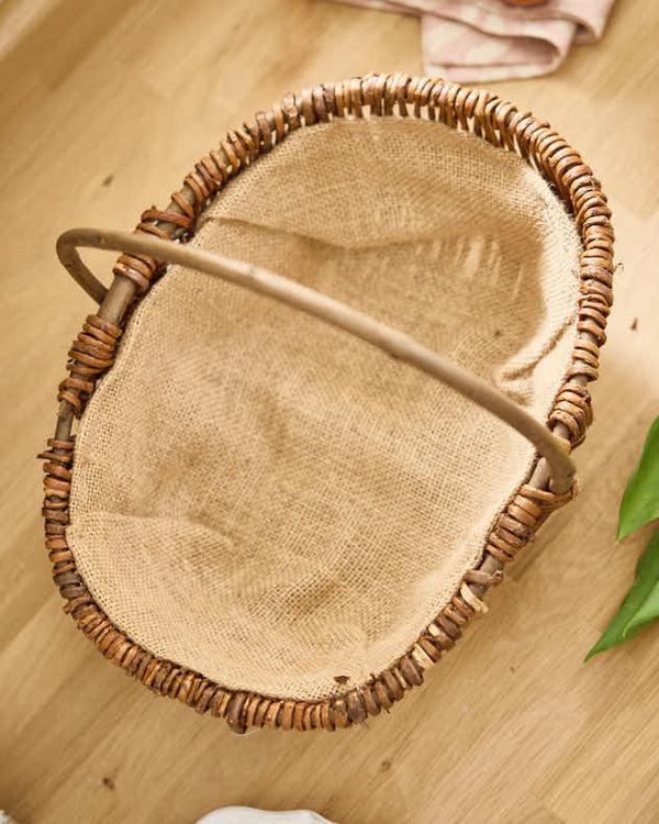 Dibor Round Willow Trug Basket