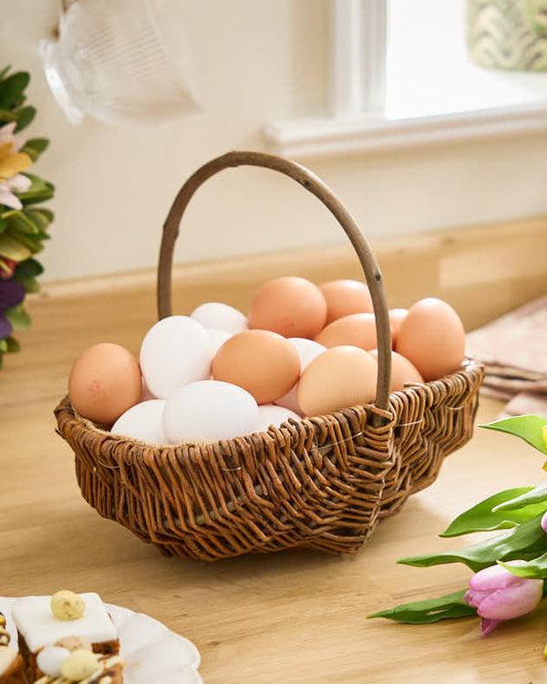 dibor Round Willow Trug Basket