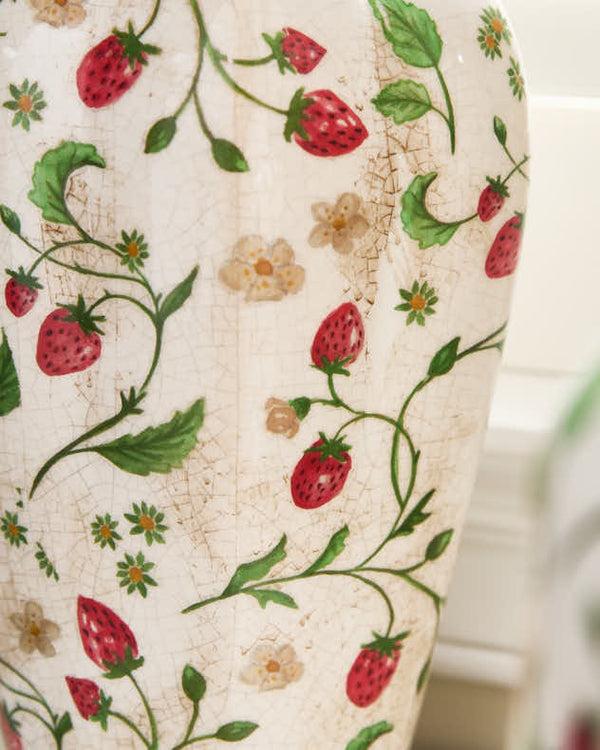 Dibor Rounded Strawberry Vase