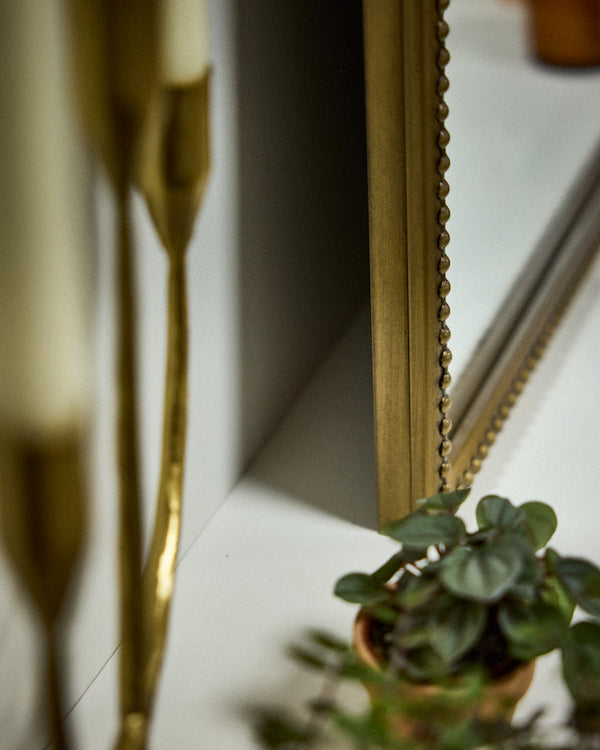 Dibor Rozier Gold Ornate Arch Mirror