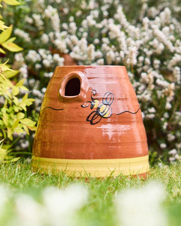 dibor Rustic Ceramic Bumblebee Home