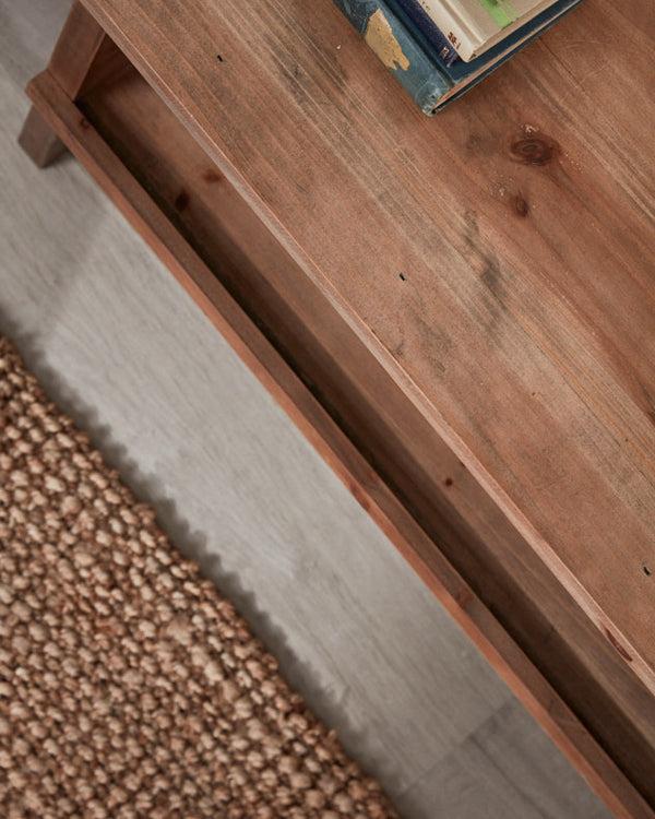 Dibor Rustic Pine 80cm Shoe Bench