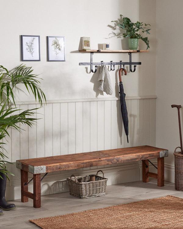 dibor Rustic Reclaimed 180cm Bench