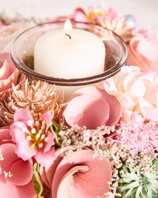 Dibor S/2 Belford Floral Candle Holders