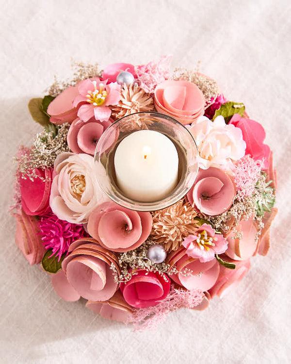 Dibor S/2 Belford Floral Candle Holders